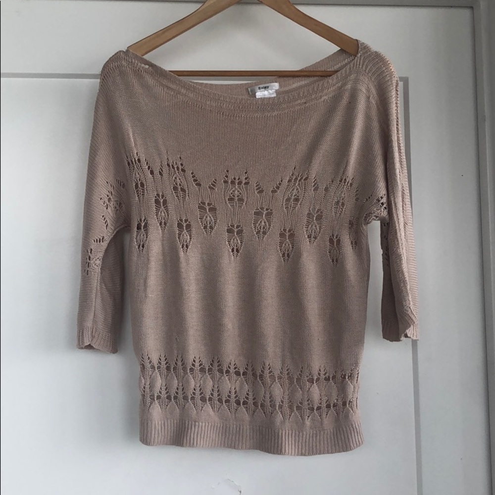 Off the shoulder boutique sweater